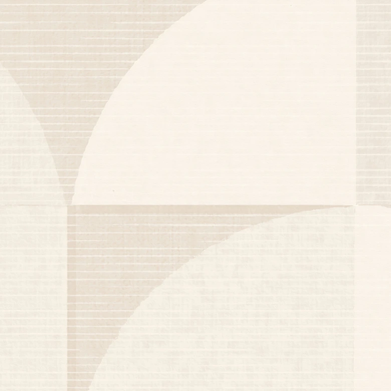 Papier peint photo demi-cercles style rétro | papier peint géométrique - Bloomery Decor 