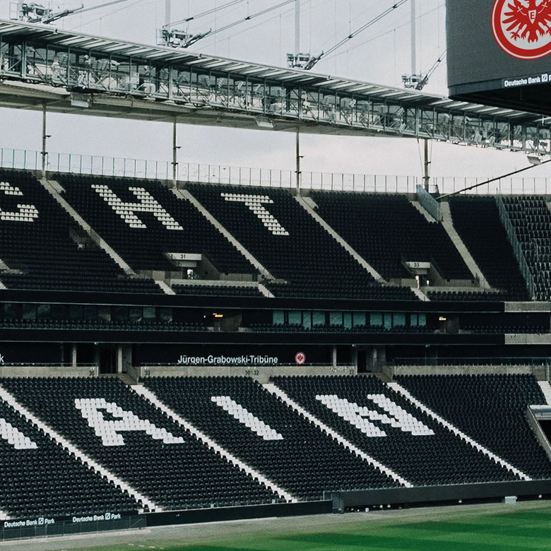 Fototapeta na ścianę Eintracht Frankfurt - Stadion Fan Curve 