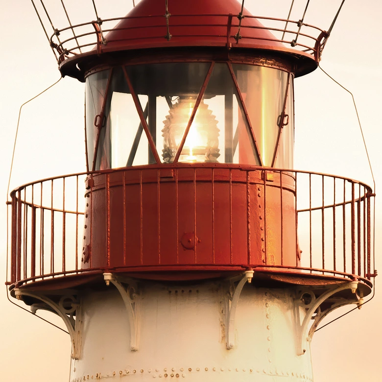Fototapete Leuchtturm an der Küste von Sylt - Eisenmann 
