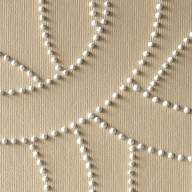 Fototapete Abstrakte Ringe beige | Geometrische Tapete - Grande 