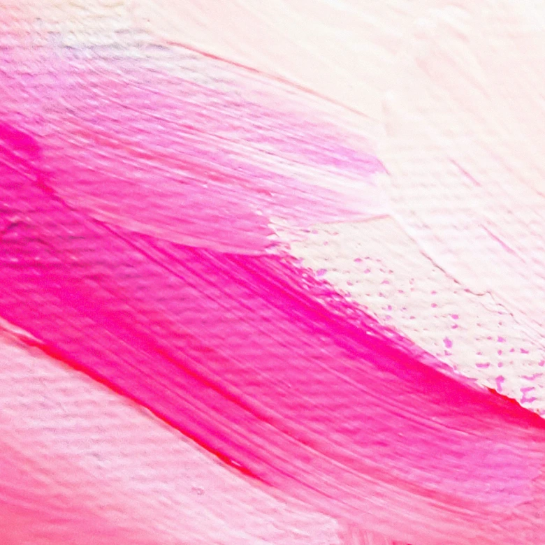 Fototapete Pinselstriche Pink und Türkis - Haniff 