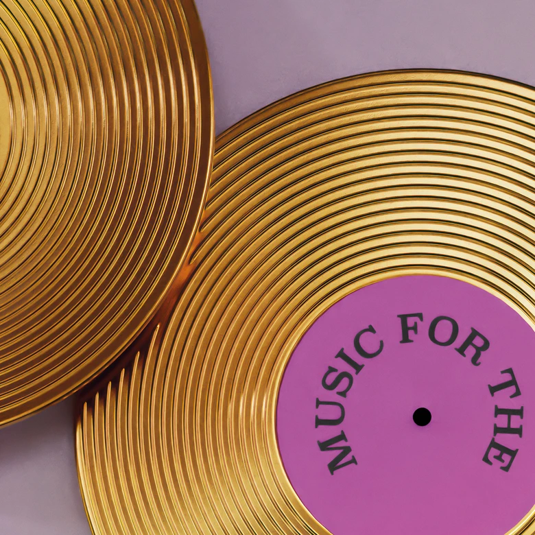 Fototapete Soul trifft auf Vinyl - Musik für die Seele - Harrison 