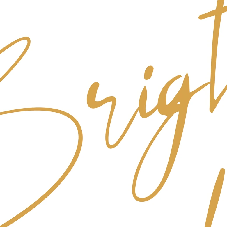Fototapete Always look on the brightside | Spruch Tapete - KsanaKalpa 