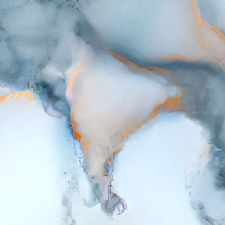 Fotobehang Mielu - Wereldkaart Marmerlook 