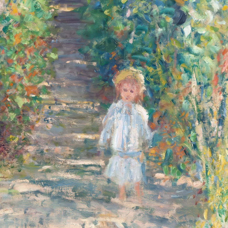 Fototapete Monet - Der Garten Monets in Vétheuil 