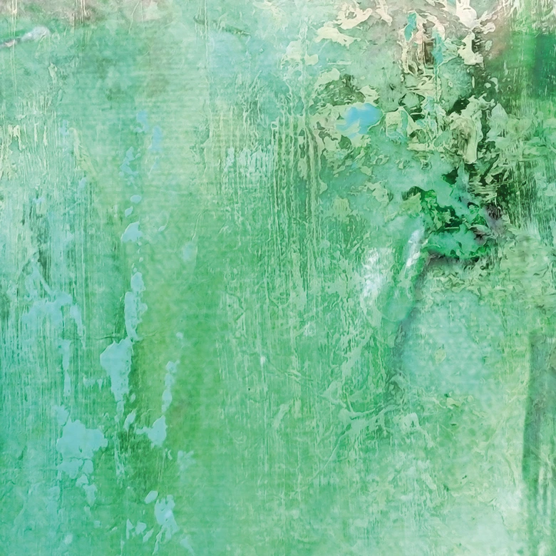Fototapet Abstrakt - Grönt fantasilandskap - Schmucker 