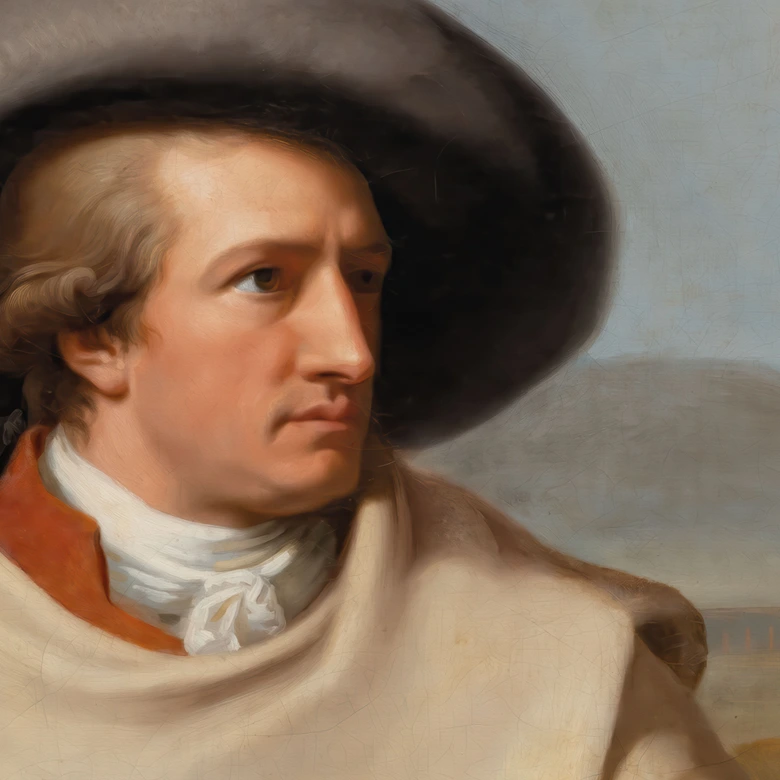 Fototapete Tischbein - Goethe in der römischen Campagna 
