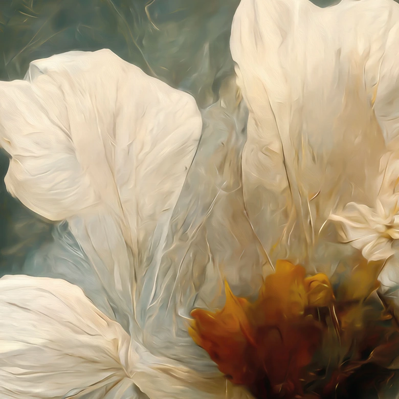 Fototapete Vergängliche Blütenpracht | Florale Tapete - Treechild 