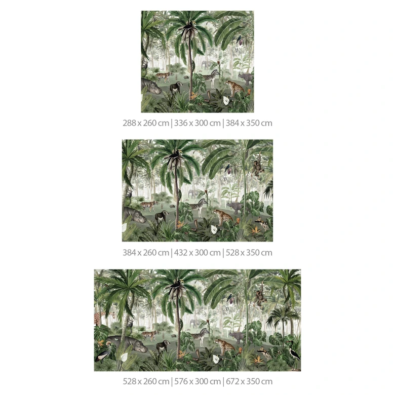 Kikki Belle - fotomural en busca de la jungla 