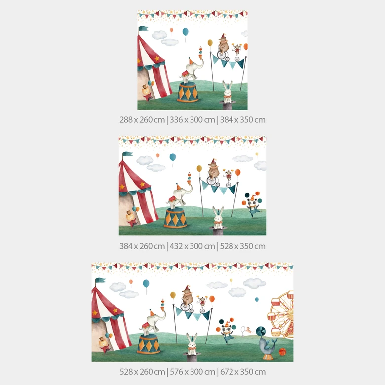 Fototapete Oliver Robins - Verrückter Zirkus 