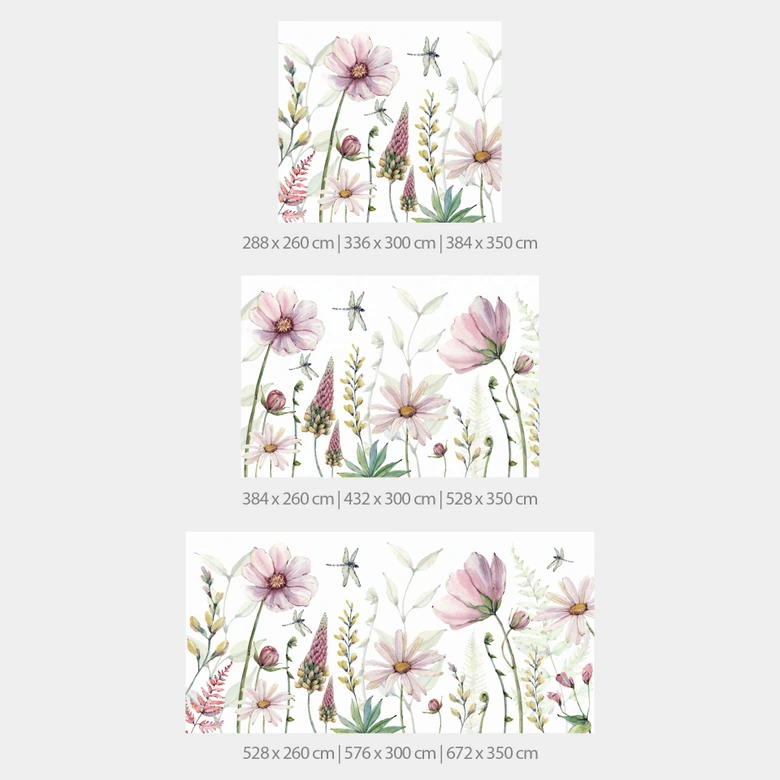 Papier peint photo Sir Edward - Fleurs magiques 