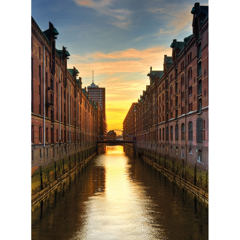 Fotomural Flota de Hamburgo 