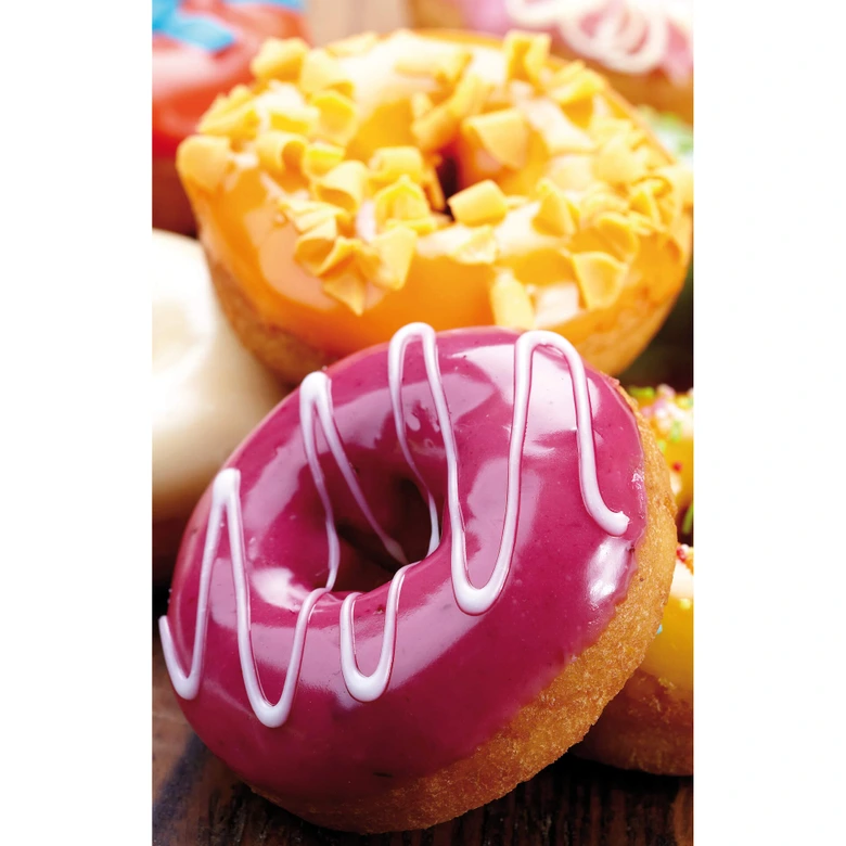 Fototapete Zuckersüße Donuts 