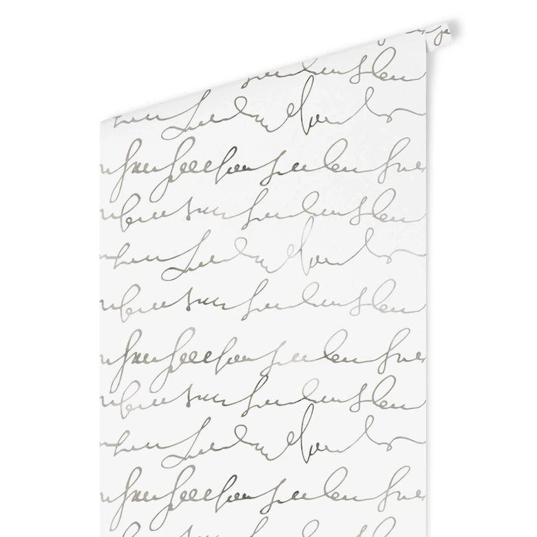 Mustertapete Das Schriftstück 