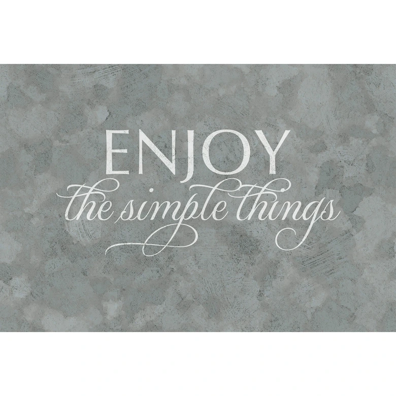 Fototapete - Enjoy the simple things 