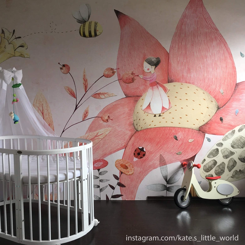 Loske - Thumbelina 01 - Wall Mural 