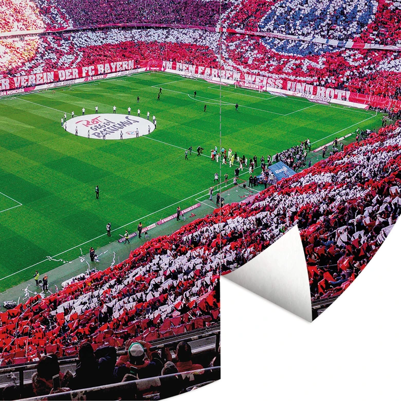 Behangcirkel Bayern Munchen Stadion - vliesbehang/zelfklevend vliesbehang 