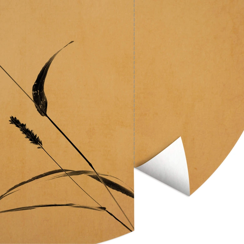 Fototapet - Rundt Kubistika - Min natur - vliesetapet/selvklæbende non-woven tapet 