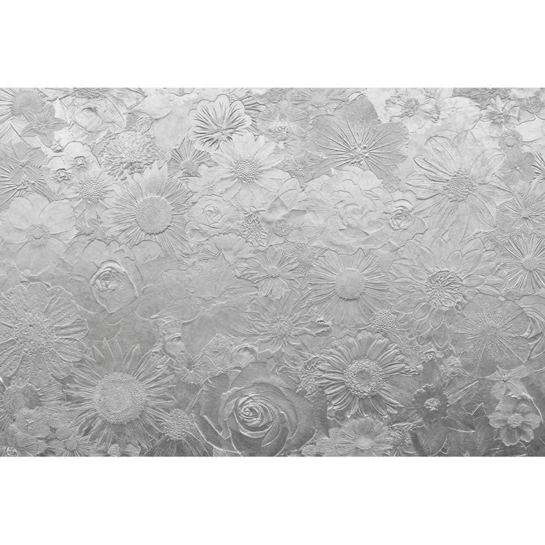 Fototapet - Silverblommor 
