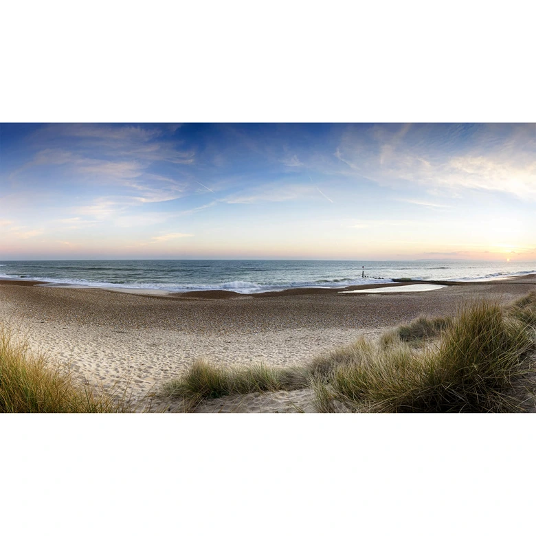 Fotobehang Strandpanorama 