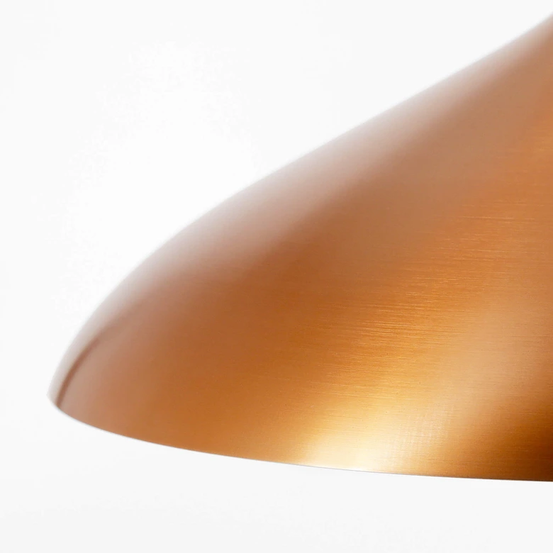 Aluminium Pendelleuchte Kupfer 