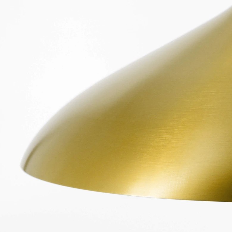 Aluminium Pendelleuchte Gold 