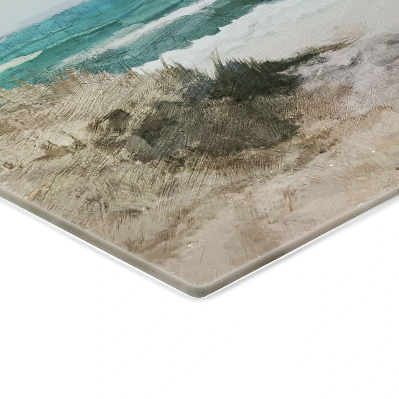 Glasbild Dünenweg zum Strand - Hobday 