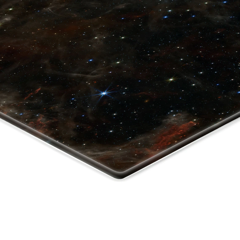 Glasbild James Webb Telescope - Tarantula Nebula 