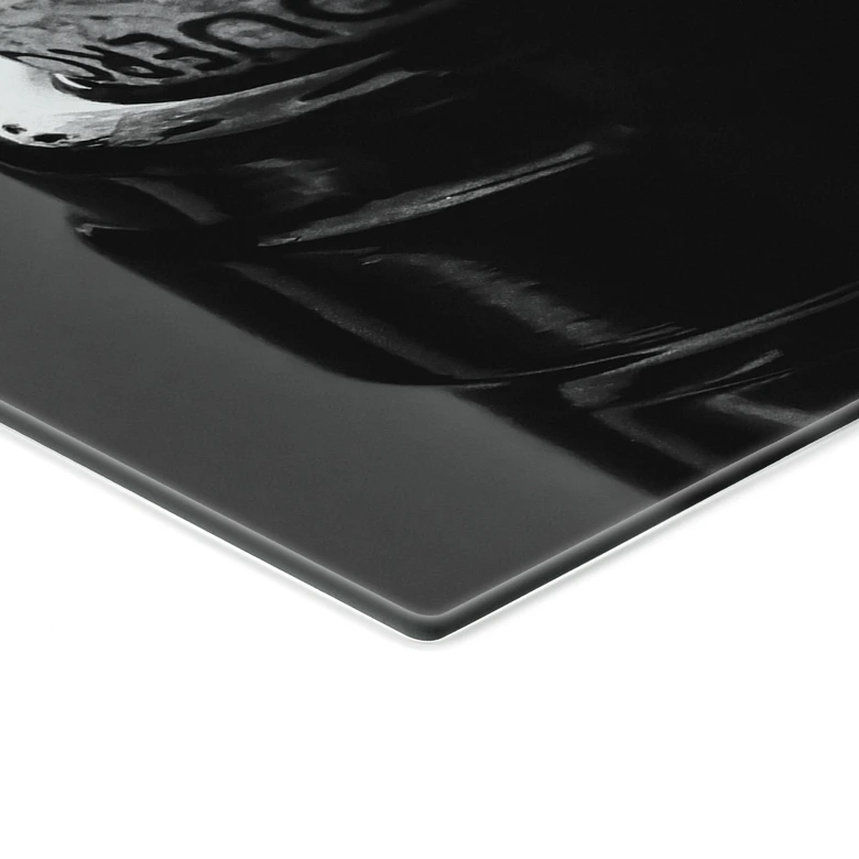 Glasschilderij Wijn met kurkentrekker - Pictufy Studio 