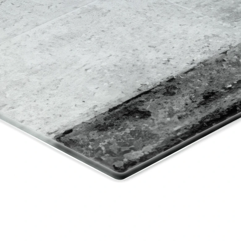 Tableau en verre Banksy - Girl with balloon - Panorama 