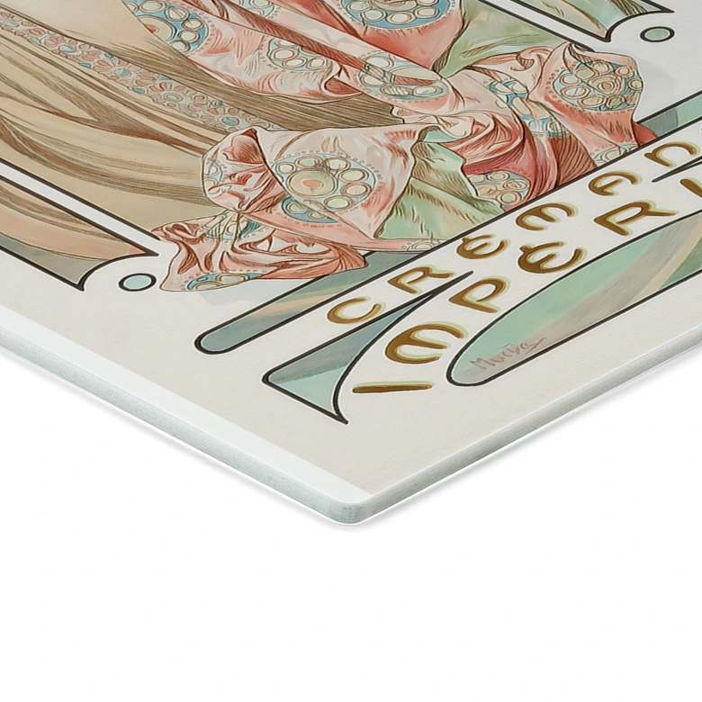 Mucha - Moet and Chandon Dry Imperial Glass art - Panorama 