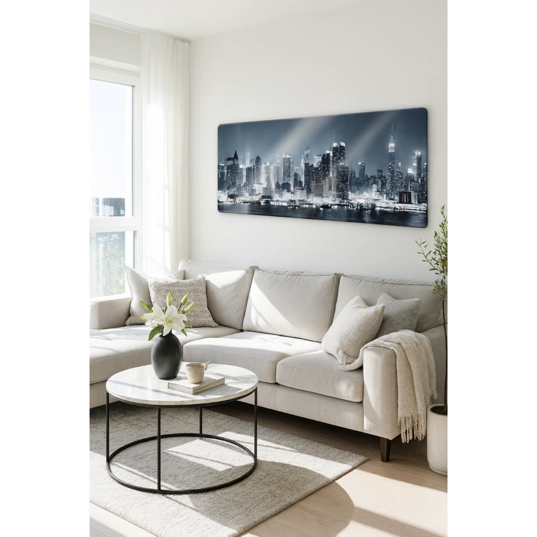 Glasschilderijen New York at Night 1 