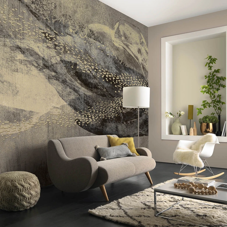 Guido Maria Kretschmer Fototapete Art Edition Deep Sea gold 