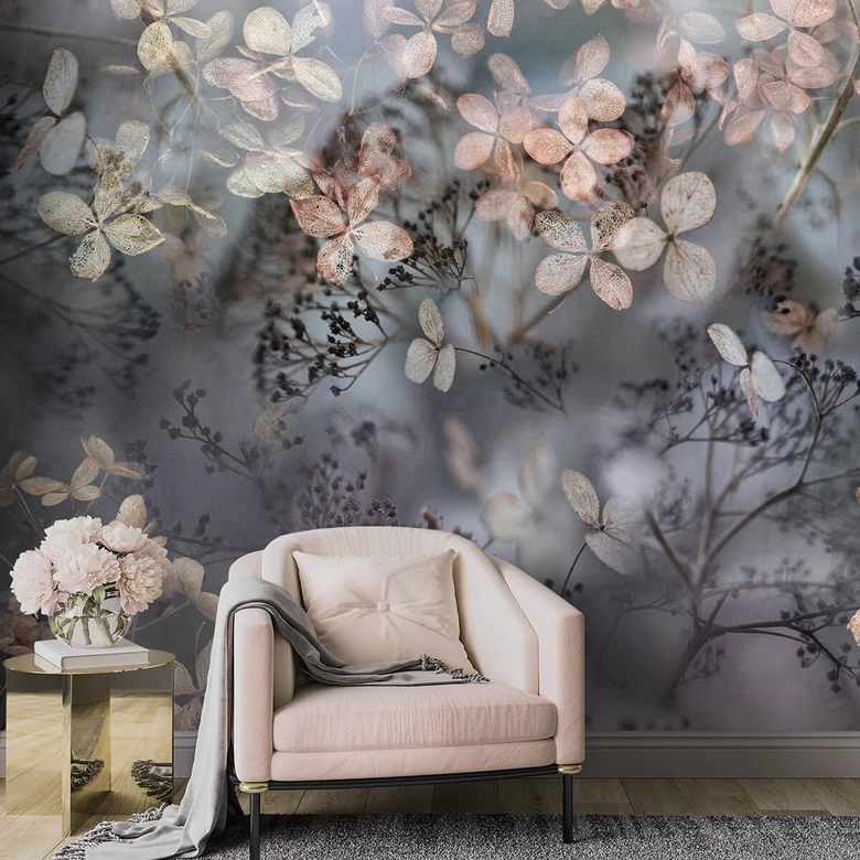 Guido Maria Kretschmer Fototapete Art Edition Holunderblüten violet 