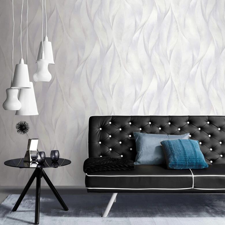 Guido Maria Kretschmer Vliestapete Fashion for Walls hellgrau 