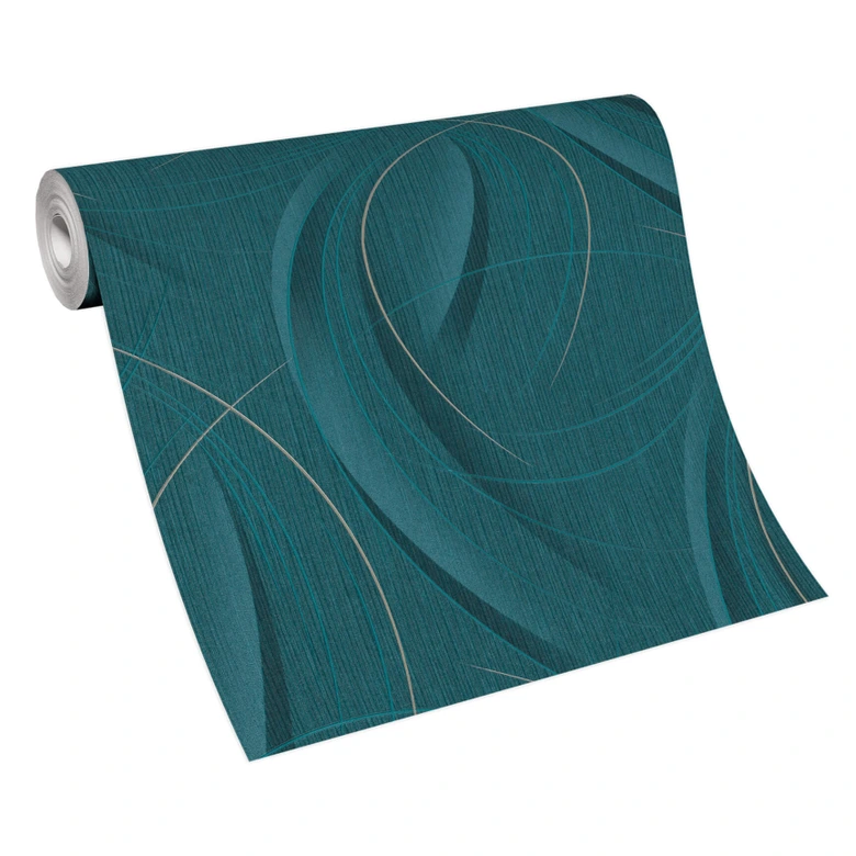 Guido Maria Kretschmer Vliestapete Fashion for Walls petrol 