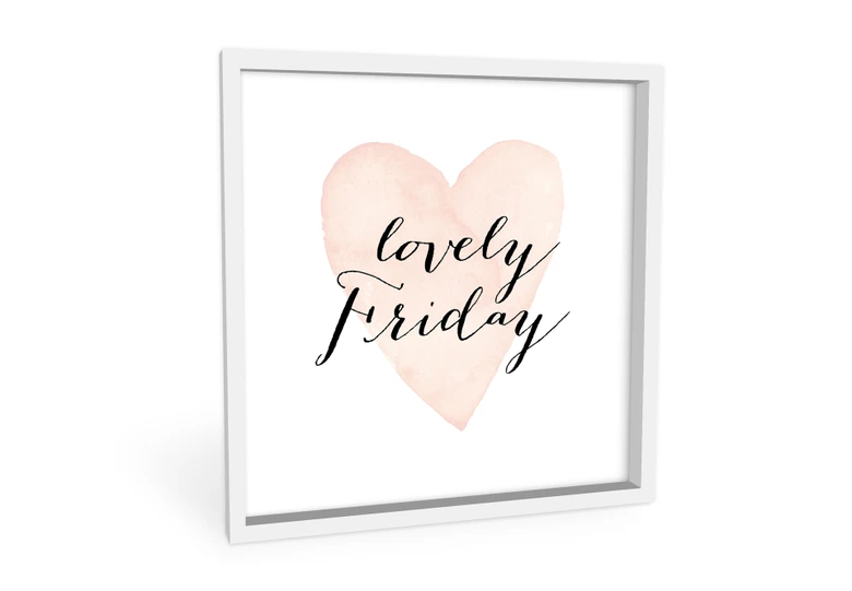 Wandbild Confetti & Cream - Lovely Friday 