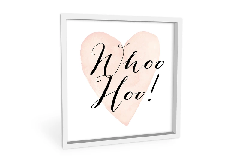 Wandbild Confetti & Cream - Whoo Hoo 