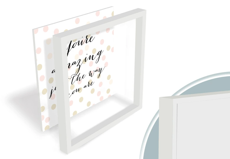 Wandbild Confetti & Cream - You are amazing 