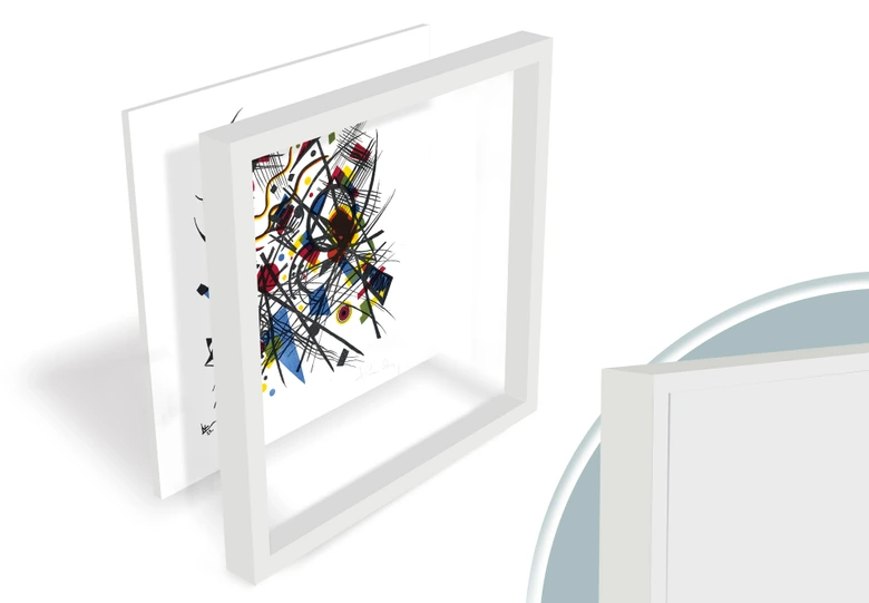 Wanddecoratie Kandinsky – Lithografie 