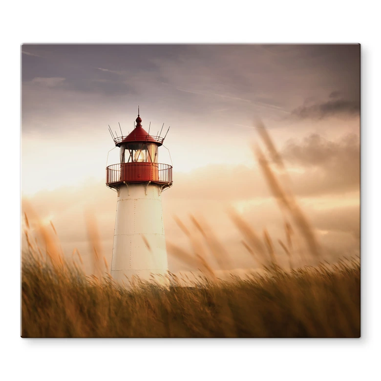 Stove cover plate Lighthouse on the coast of Sylt - Eisenmann 