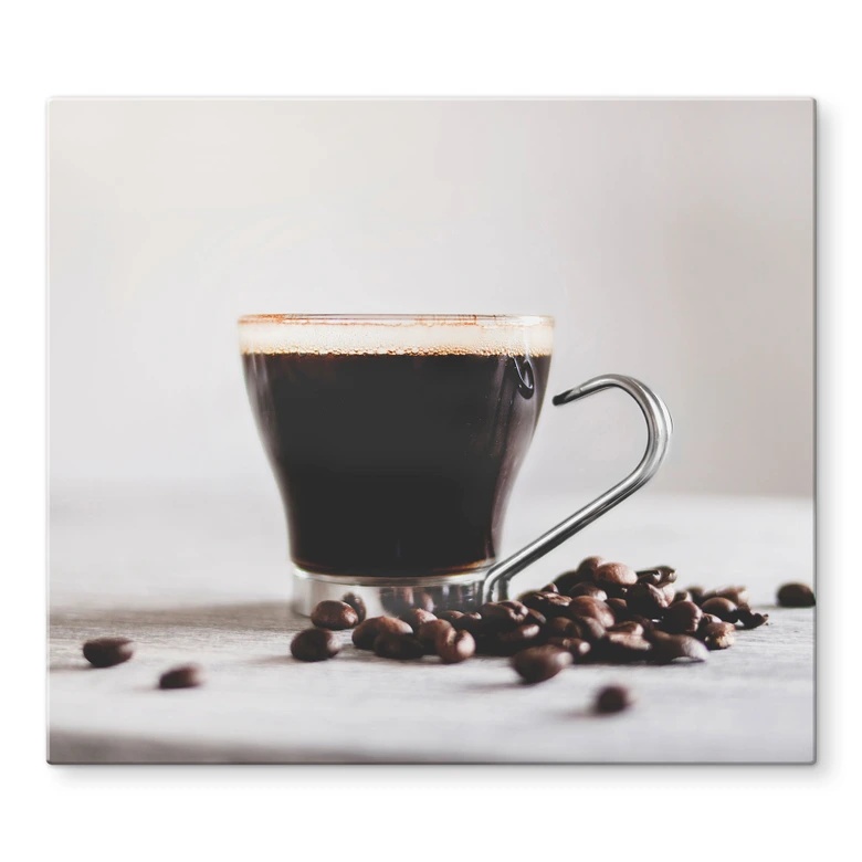 Herdabdeckplatte - Kaffeepause 