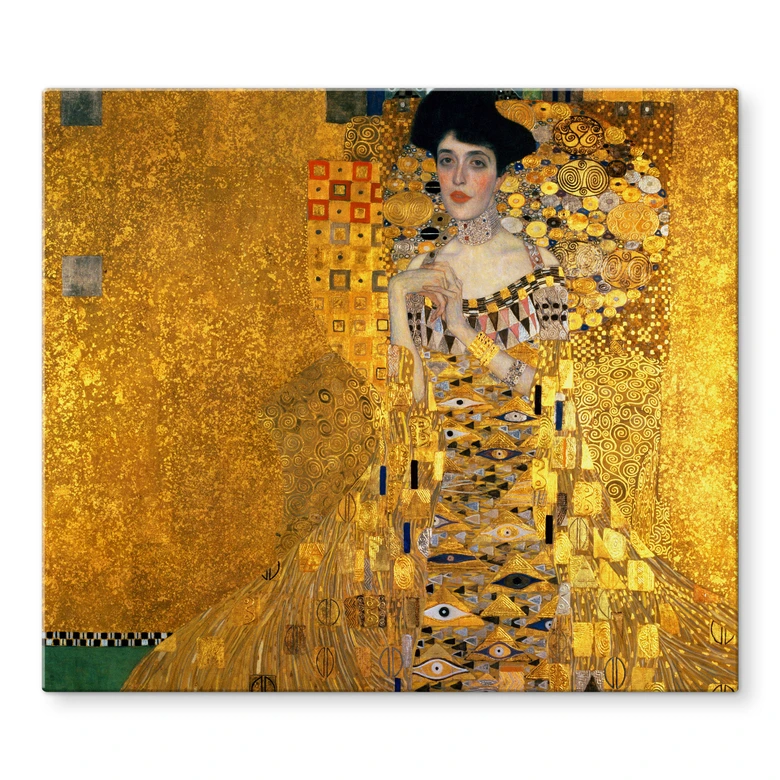 Stove cover plate - Klimt - Portrait of Adele Bloch-Bauer 