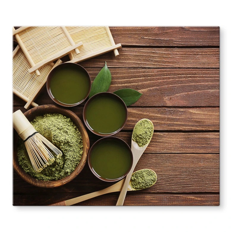 Dækplade til komfur - Matcha Tea 