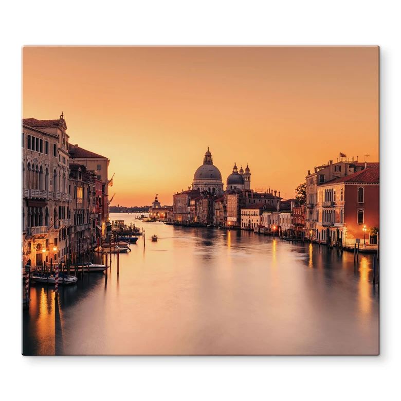 Herdabdeckplatte Sonnenuntergang in Venedig - Zhang 