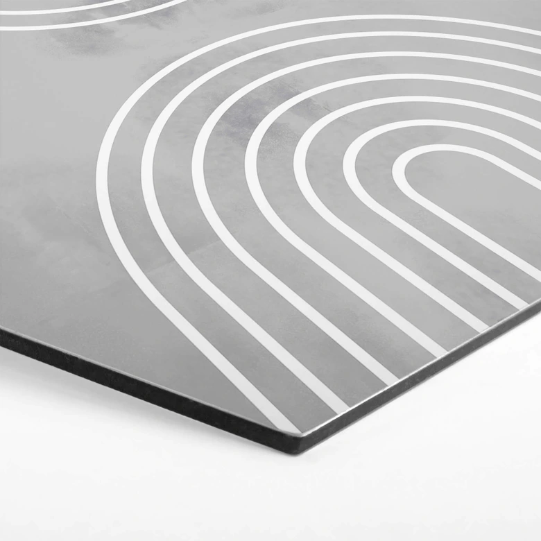 Hexagon - Alu-Dibond 1X Studio - Archs in Ice 