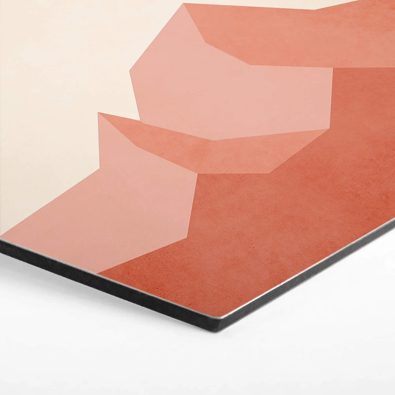 Hexagon - Alu-Dibond Kubistika - Zugspitze 