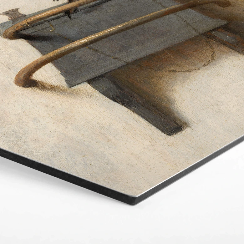 Hexagon Dibond Fabritius - het Puttertje 