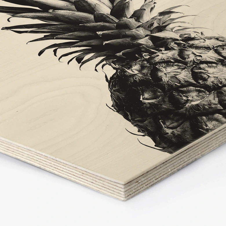 Hexagon - Holz 1X Studio - Ananas 