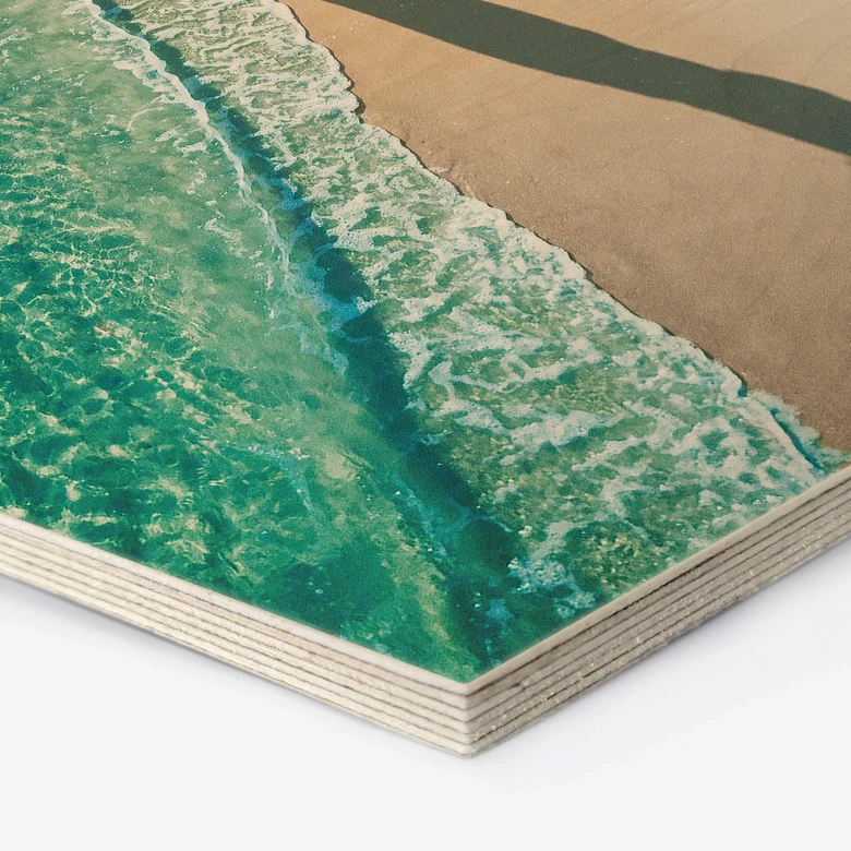 Hexagon - Holz Ambra - Am Meer entlang 